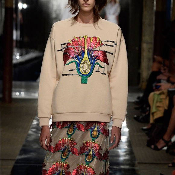 Christopher Kane Sweatshirt Flower 